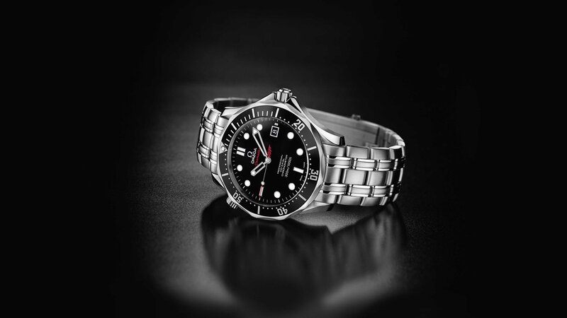 Omega Seamaster Watch — Dramatic