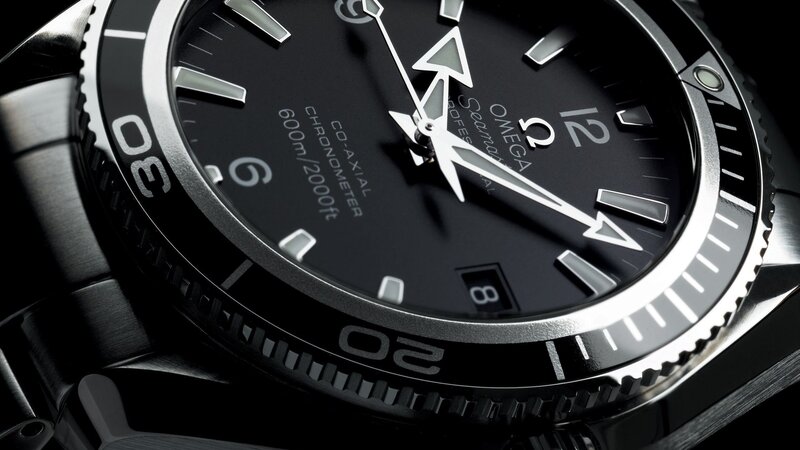 Omega Seamaster watch face