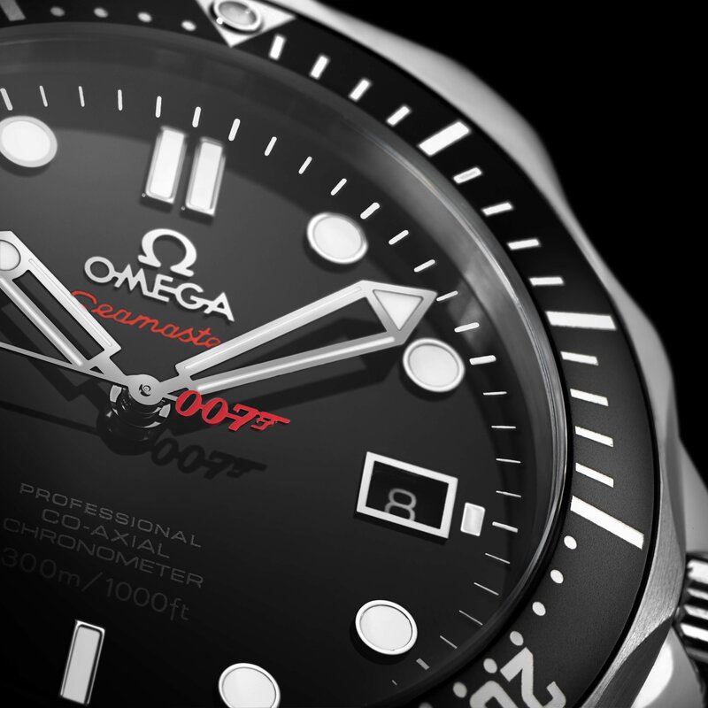 Omega Seamaster watch face