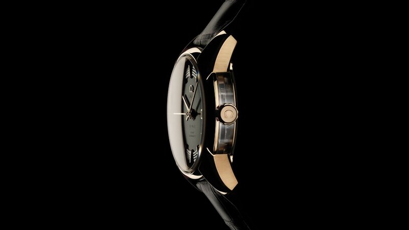 Omega watch side profile