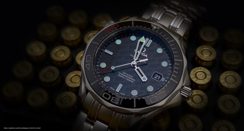 Omega watch with bullets