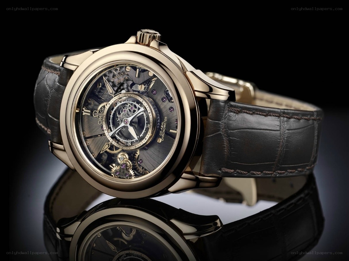Omega watch with tourbillon