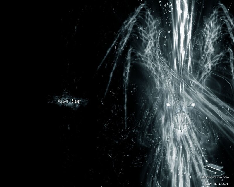 Ominous Spirit abstract art