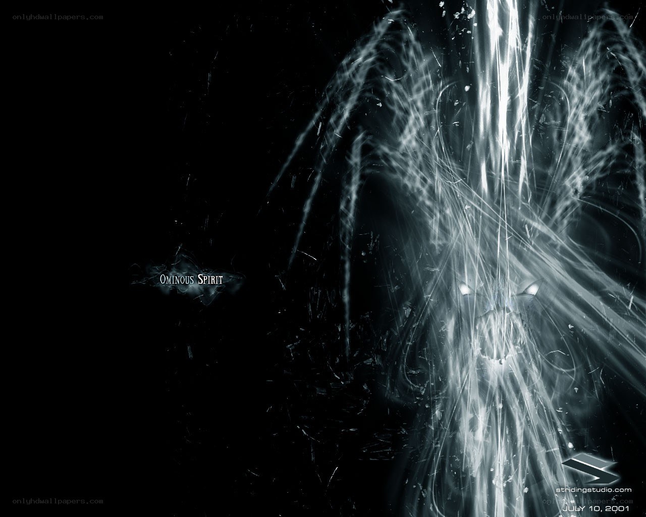 Ominous Spirit abstract art