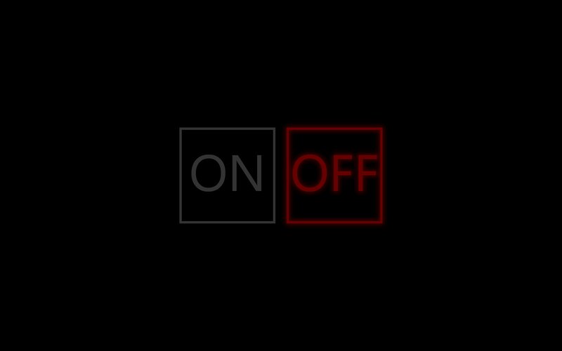 ON OFF Buttons