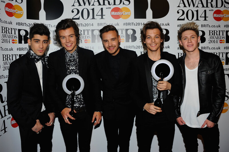 One Direction at BRIT Awards 2014