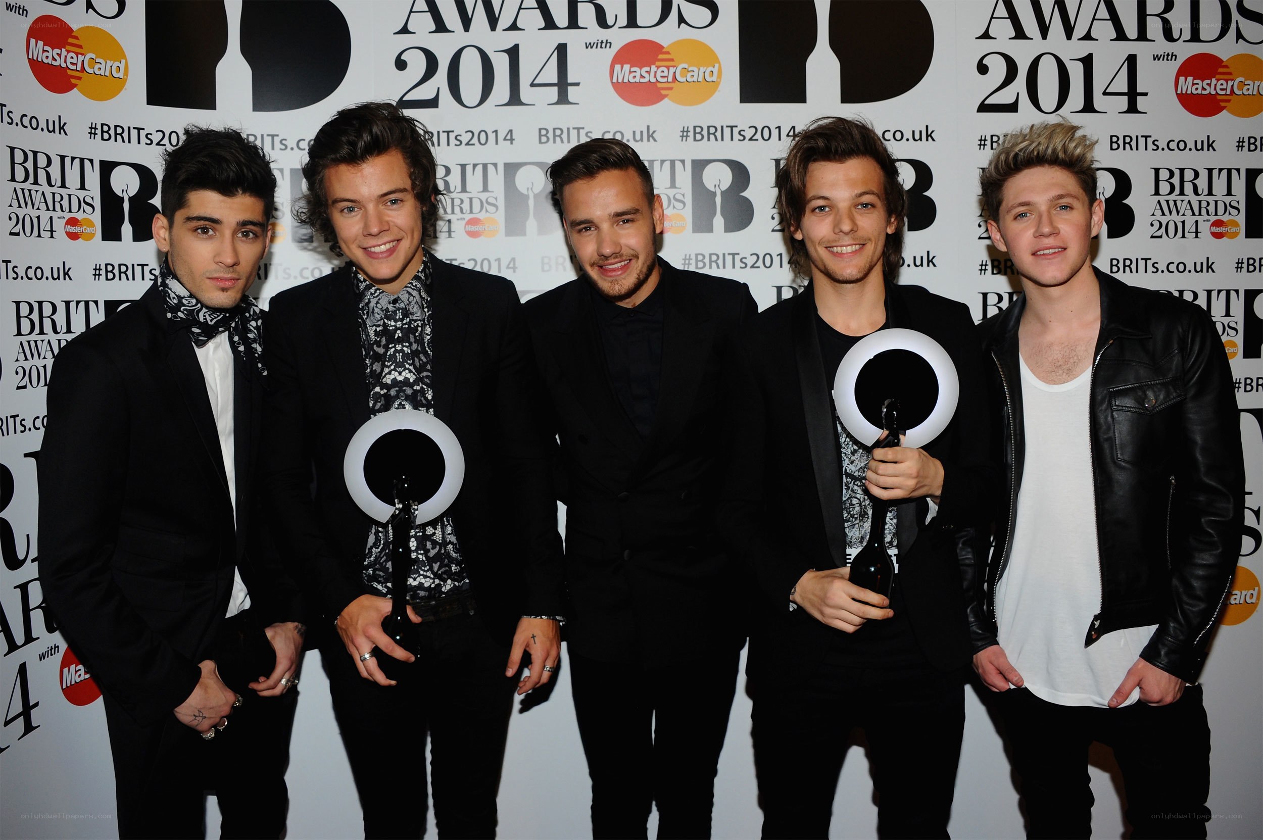 One Direction at BRIT Awards 2014