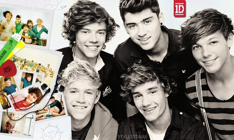 One Direction collage
