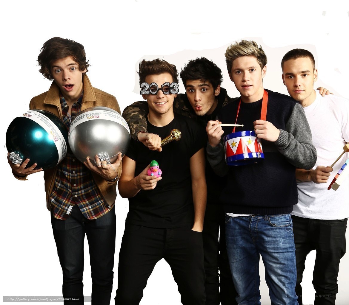 One Direction New Year's photo