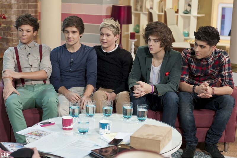 One Direction on a talk show