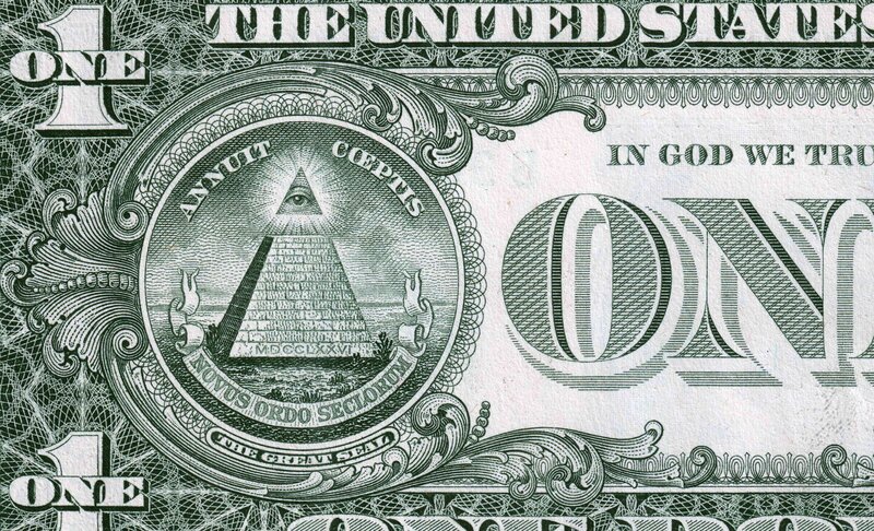 One Dollar Bill Back