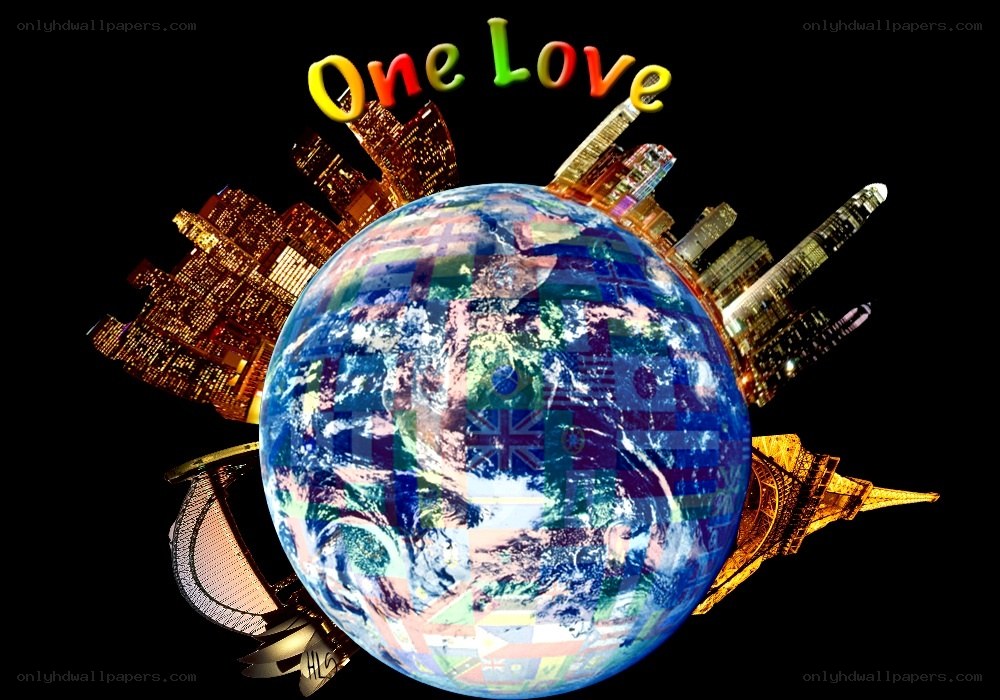 One Love Earth Globe