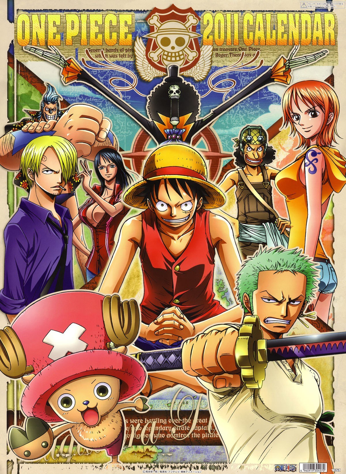 One Piece 2011 Calendar Cover