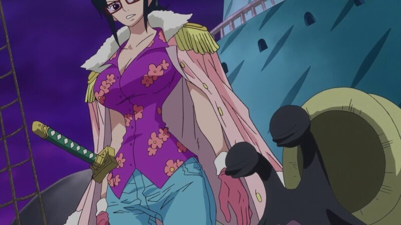 One Piece anime character scene
