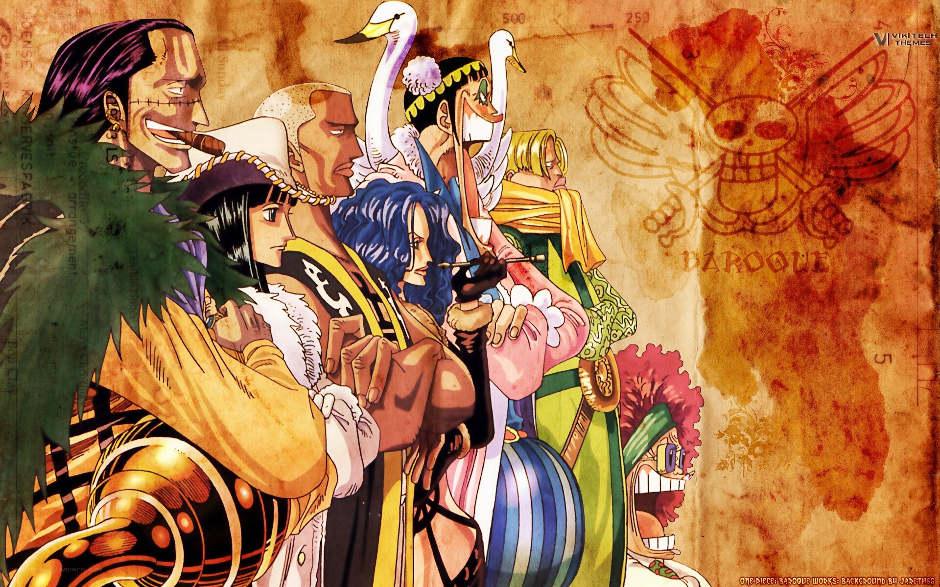 One Piece Baroque Works characters