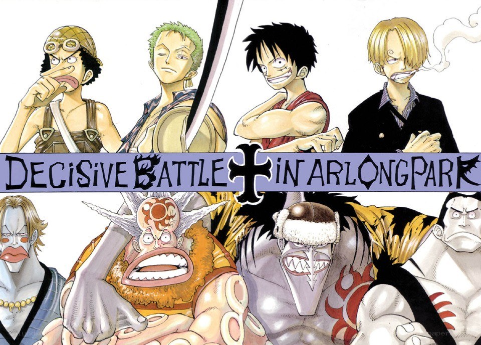 One Piece battle scene