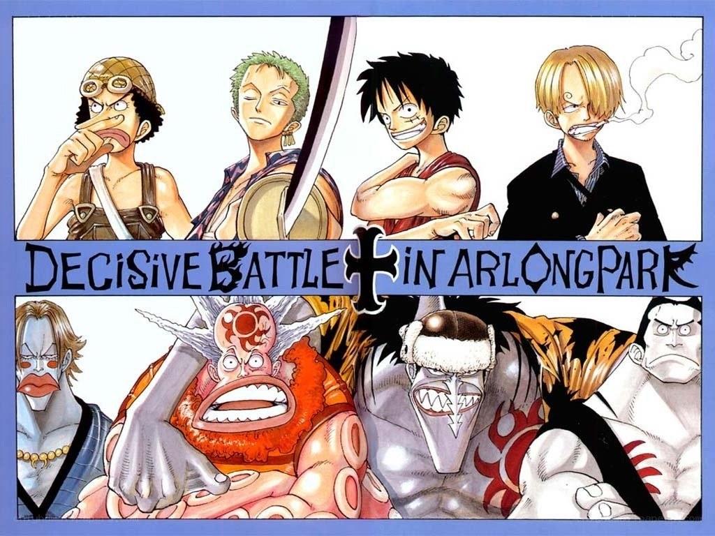 One Piece battle scene