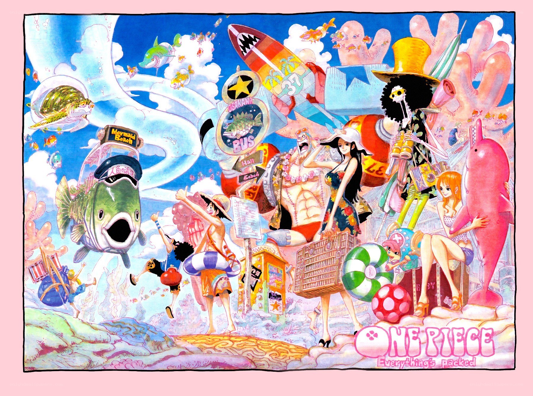 One Piece beach adventure