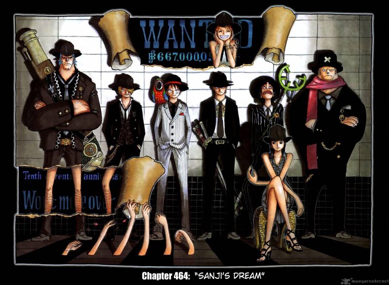 One Piece Chapter 464 Cover