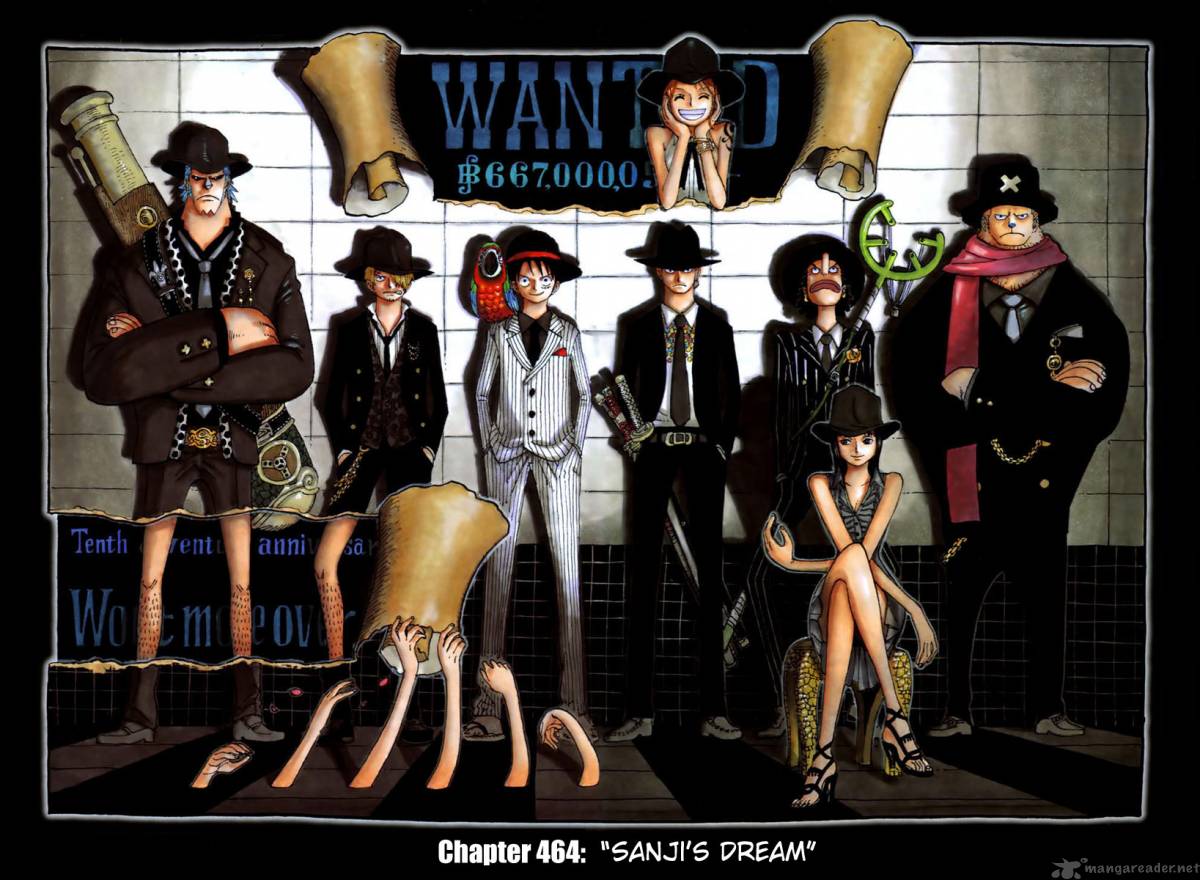 One Piece Chapter 464 Cover