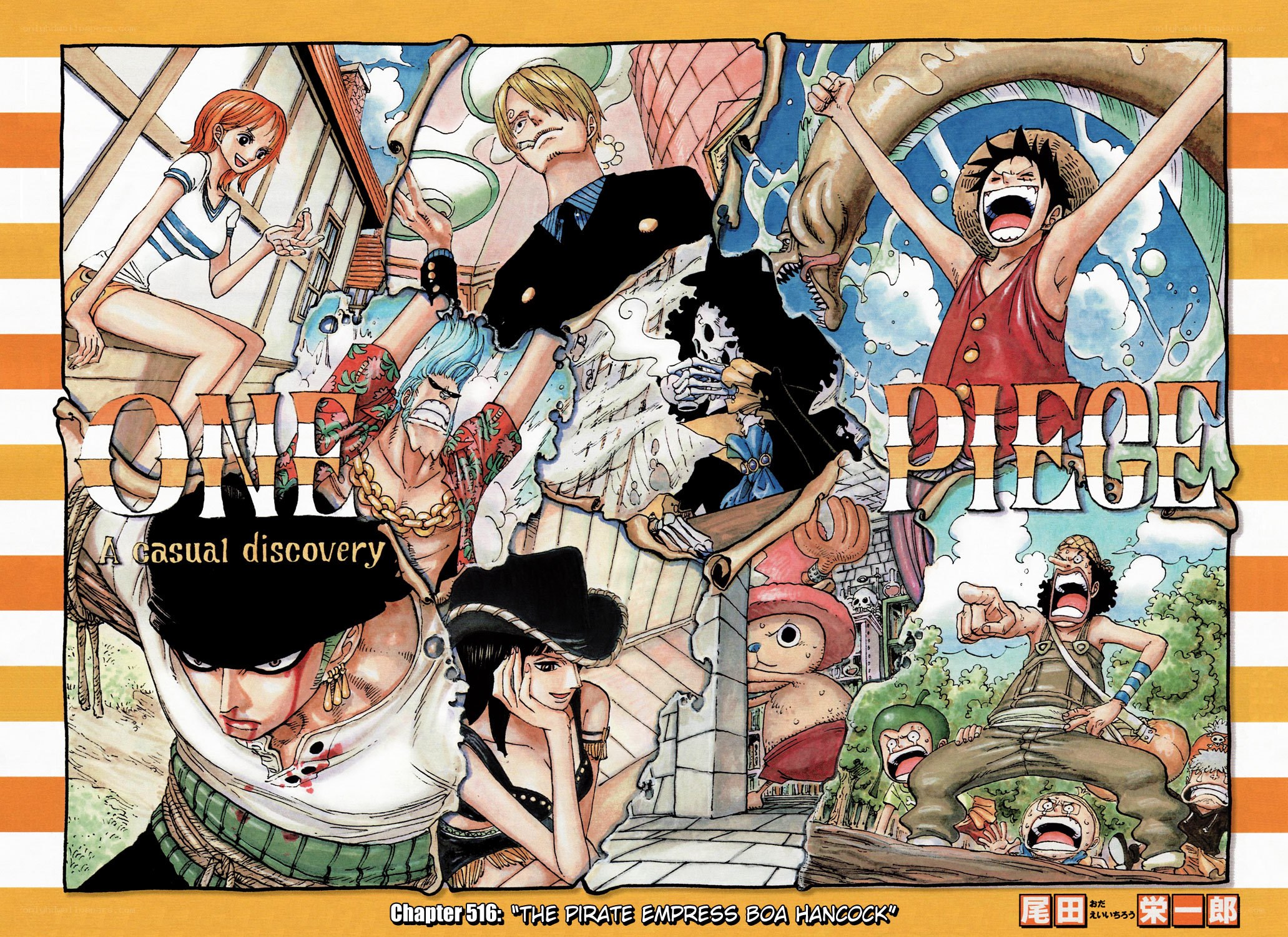 One Piece chapter 516 cover