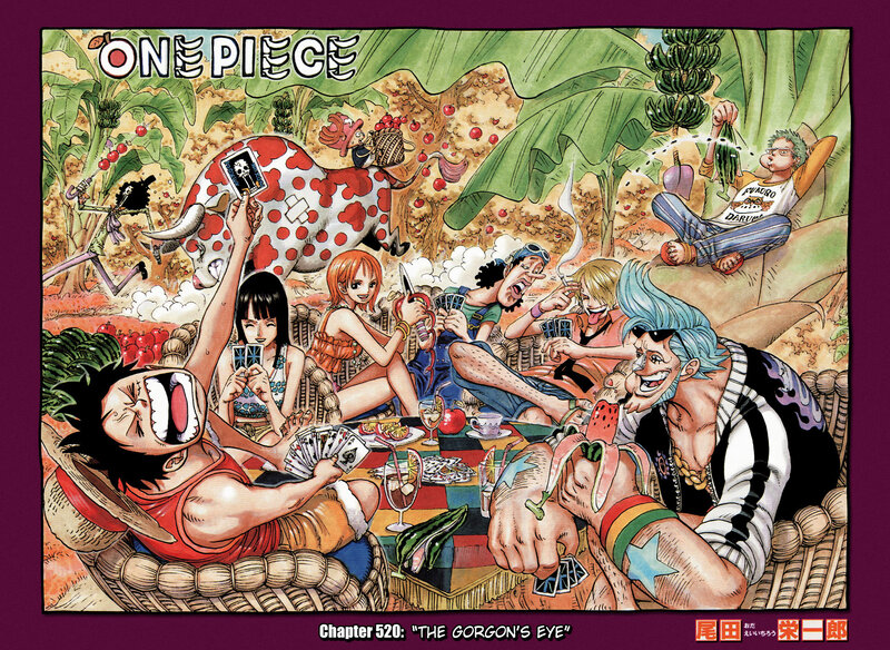One Piece chapter 520 cover