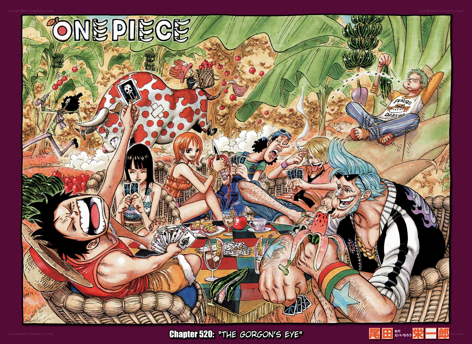 One Piece chapter 520 cover