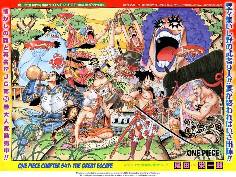 One Piece Chapter 547 Cover