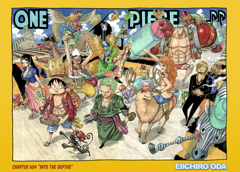 One Piece Chapter 604 Cover