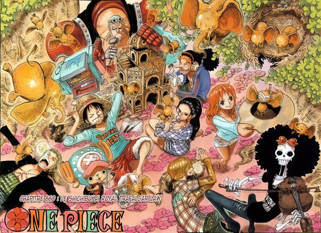 One Piece chapter cover art