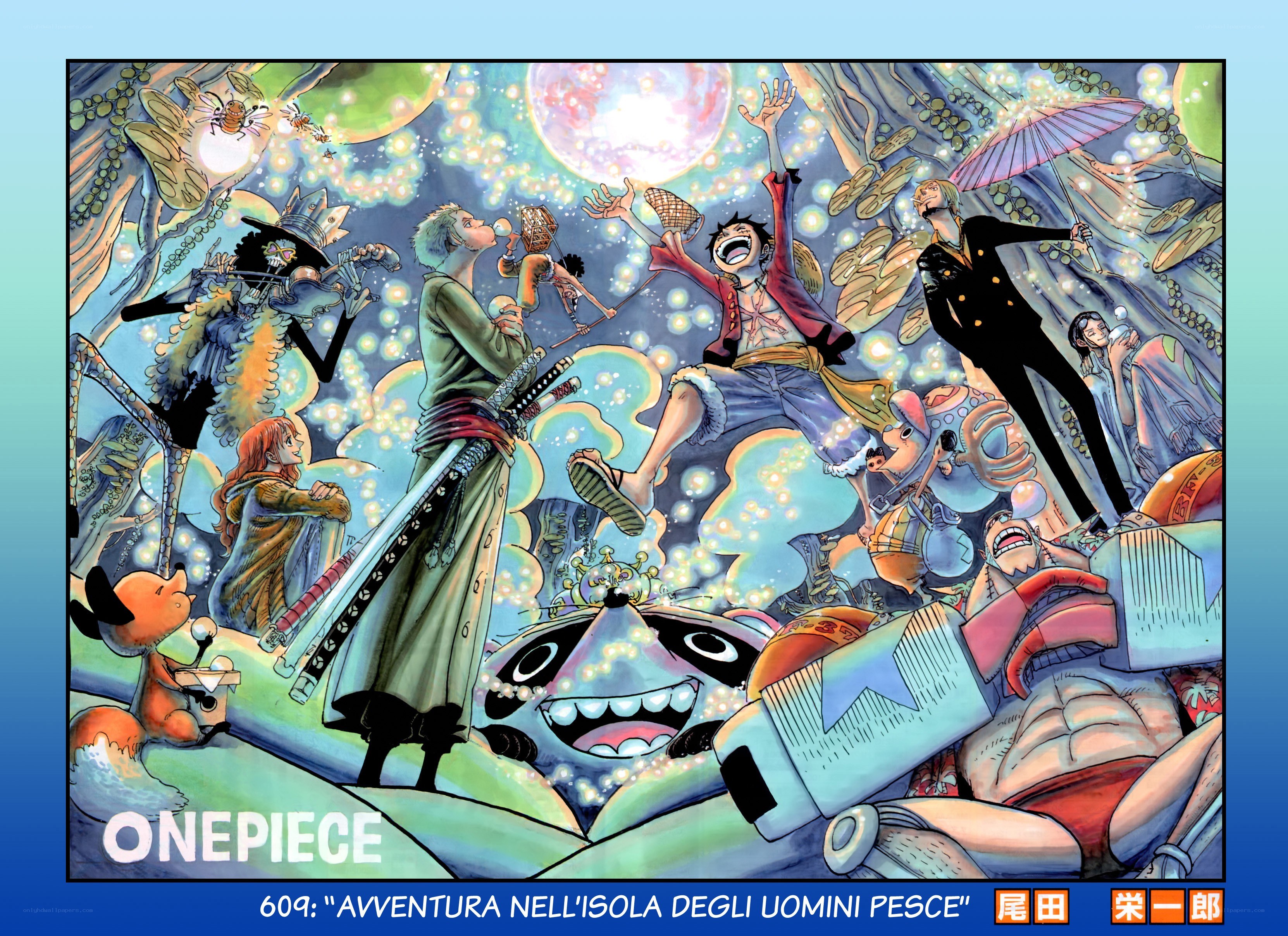 One Piece chapter cover art