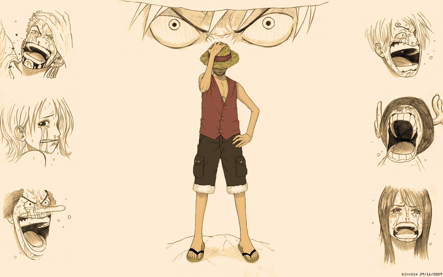 One Piece character art