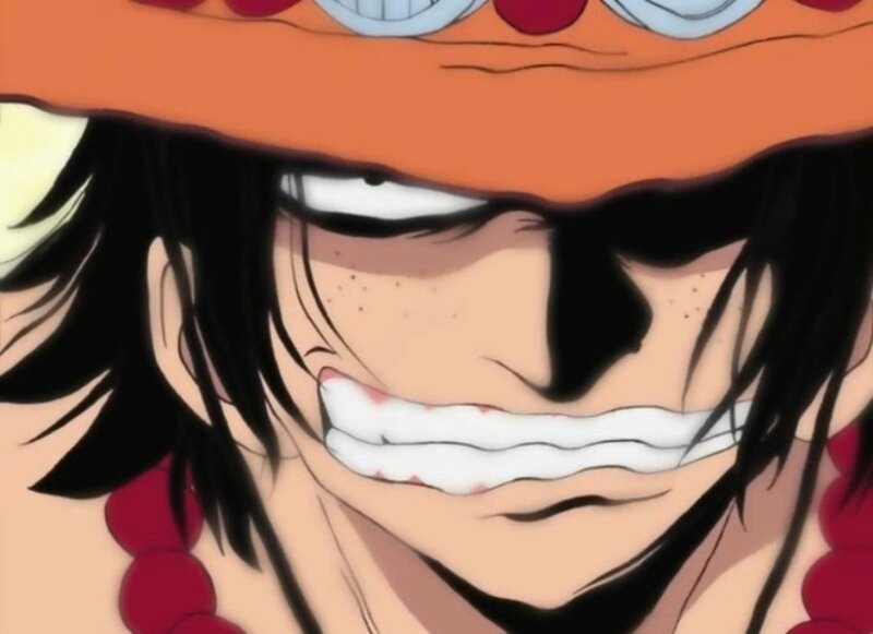 One Piece character close-up