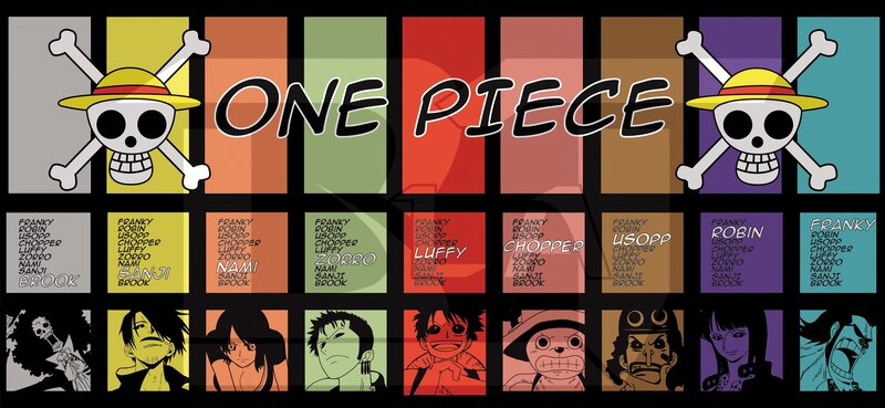 One Piece character grid