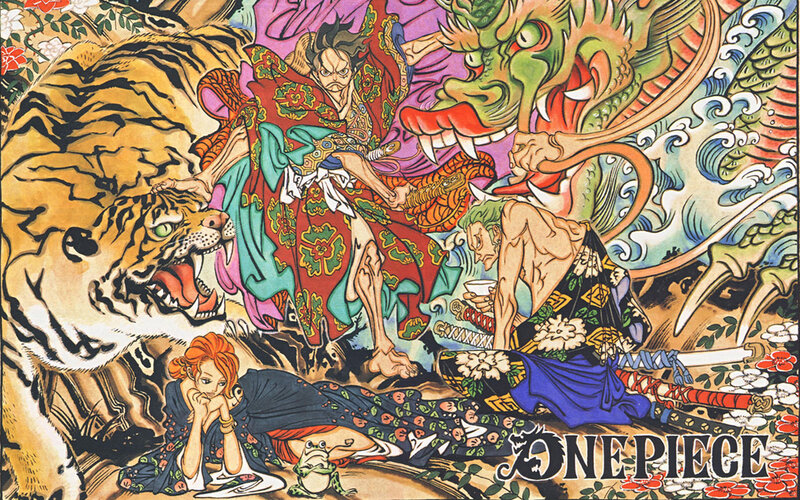 One Piece character illustration