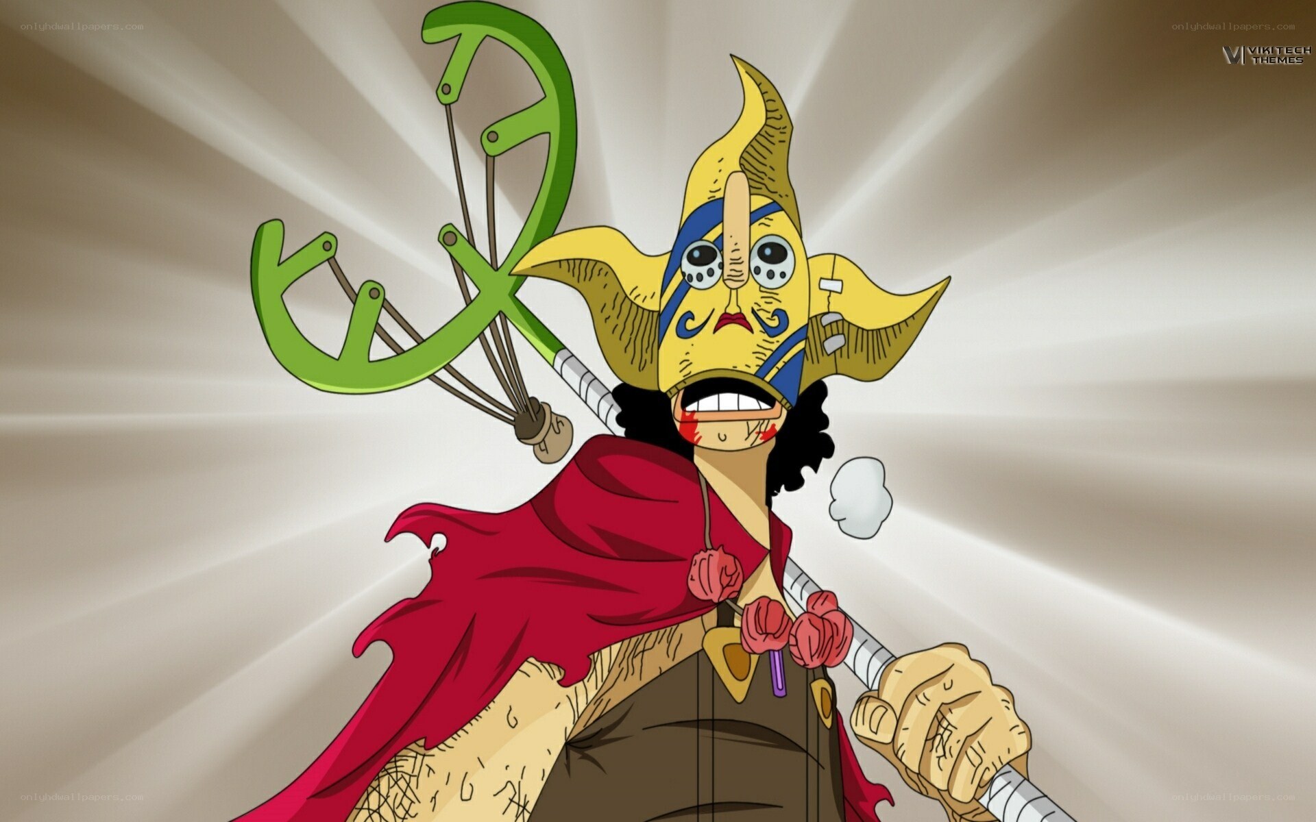 One Piece character in action