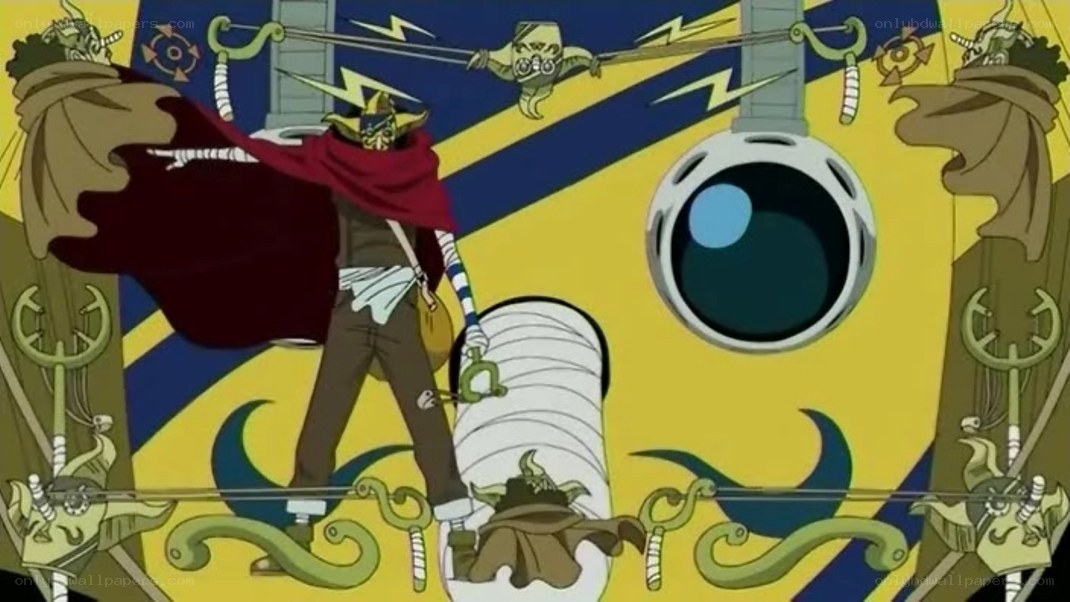 One Piece character on ship