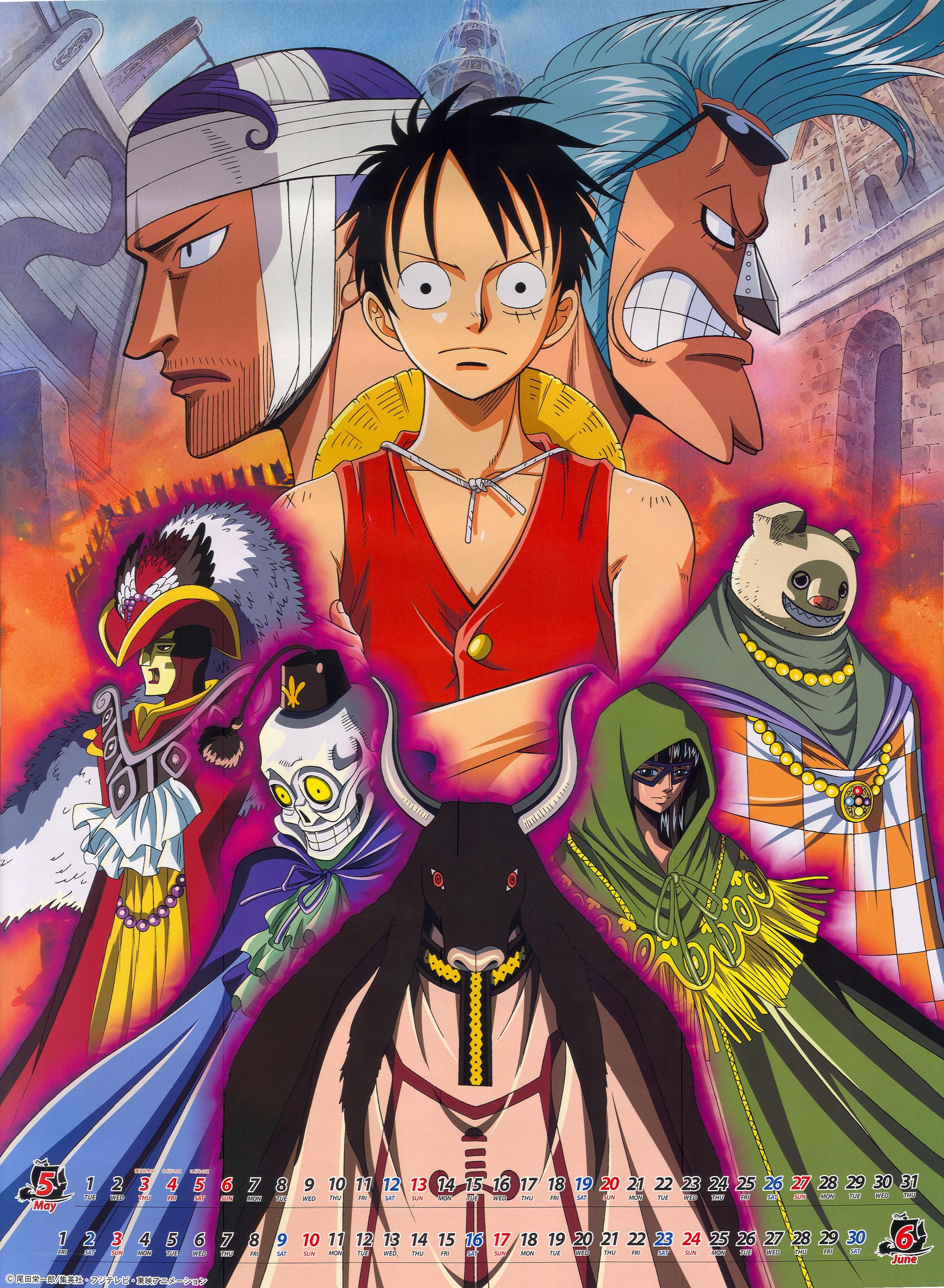 One Piece character poster