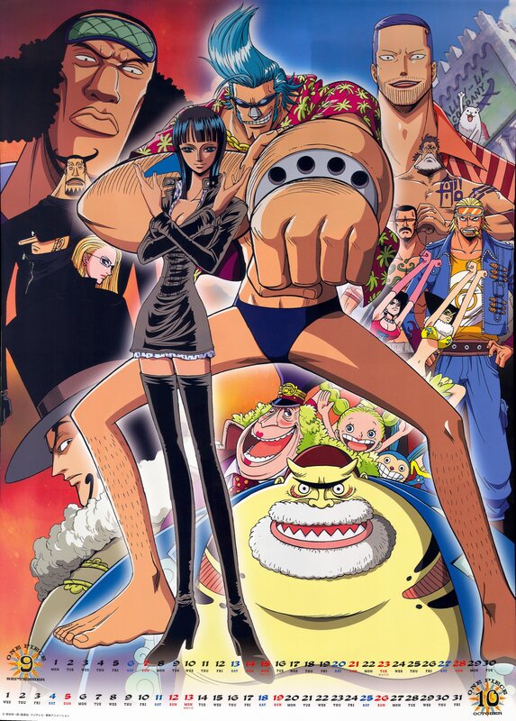 One Piece character poster