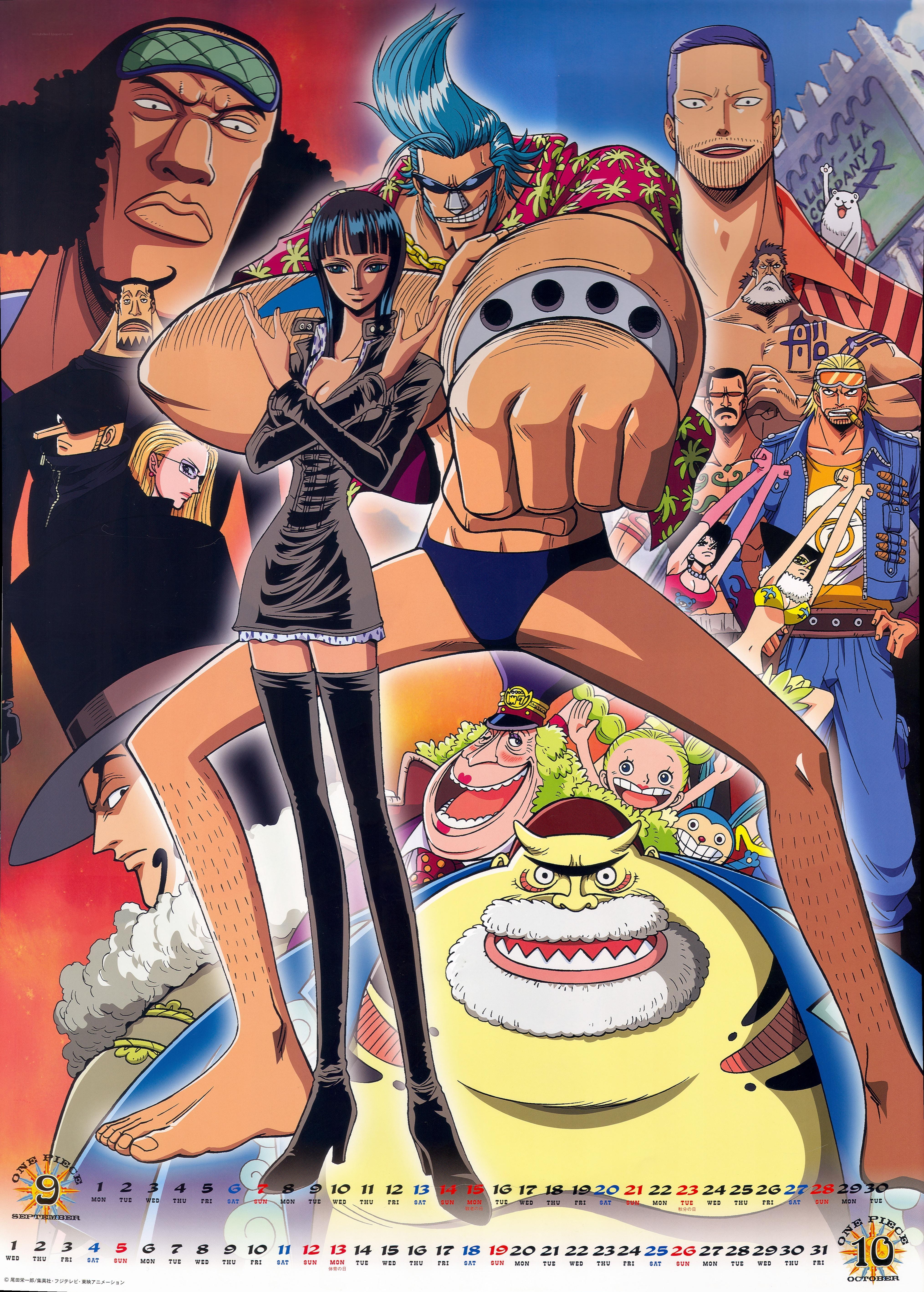 One Piece character poster