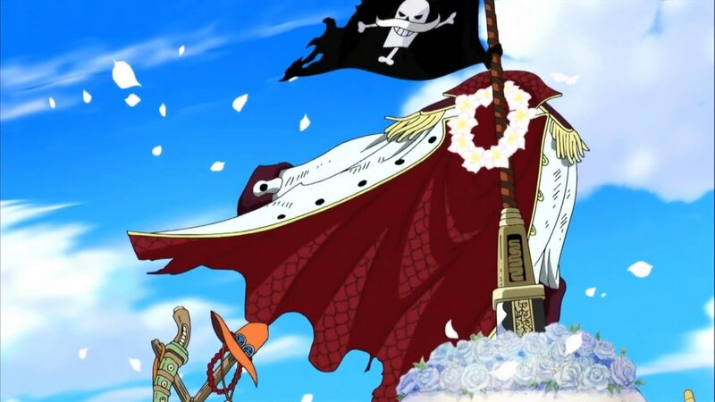 One Piece character statue