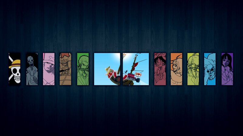 One Piece Characters — Blue, Adventurous, Afternoon