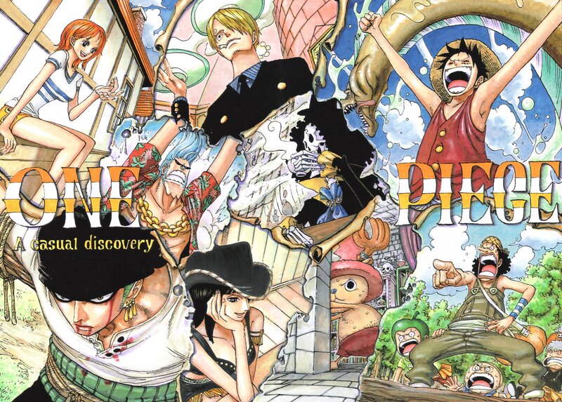 One Piece Characters — Blue, Chaotic, Afternoon