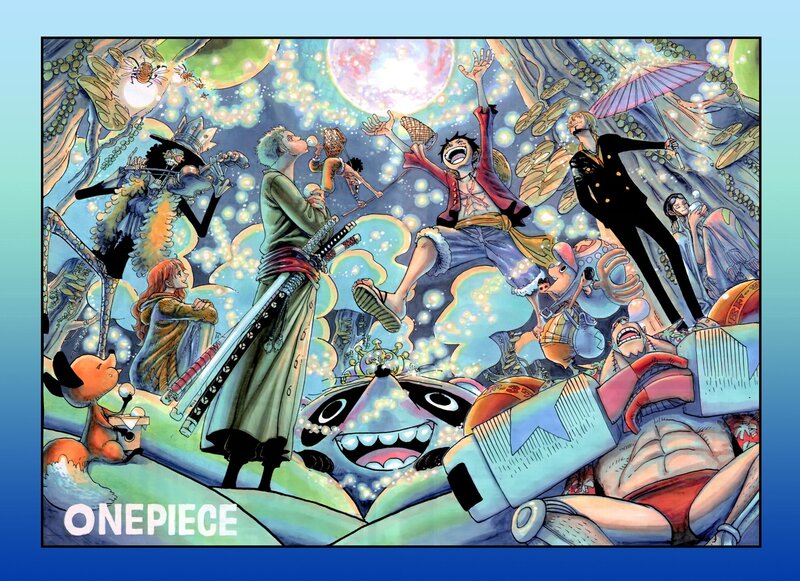 One Piece Characters — Blue, Chaotic, Night
