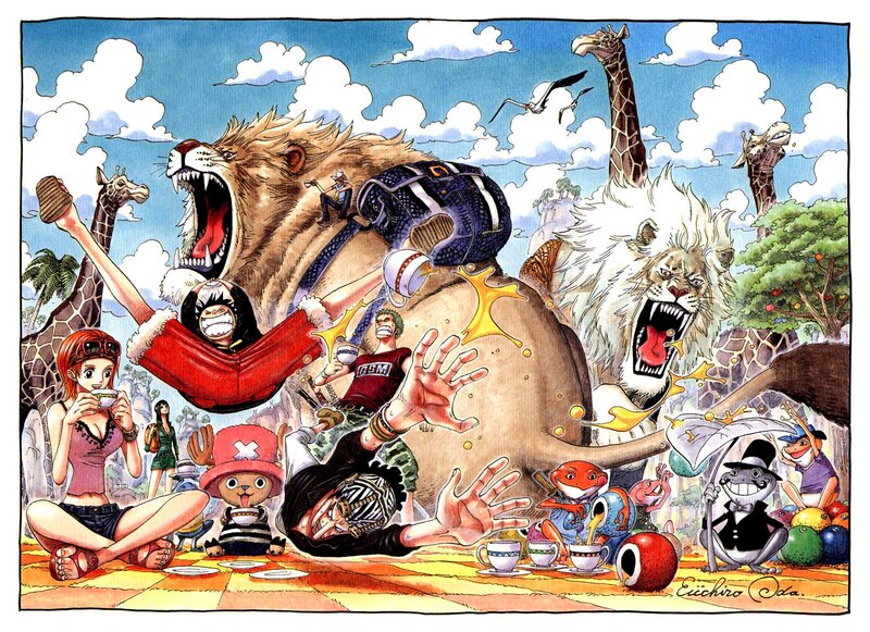 One Piece Characters — Blue, Chaotic