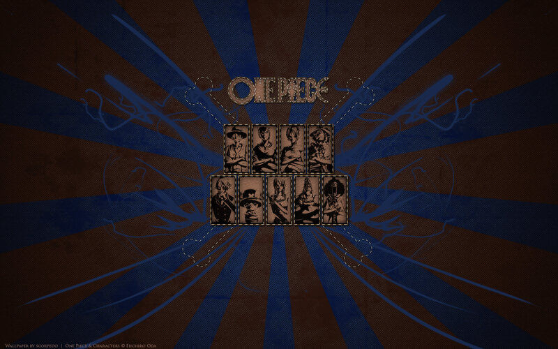 One Piece Characters — Blue, Dramatic, Manga
