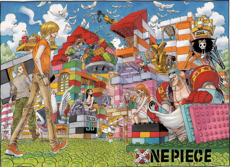 One Piece Characters — Blue