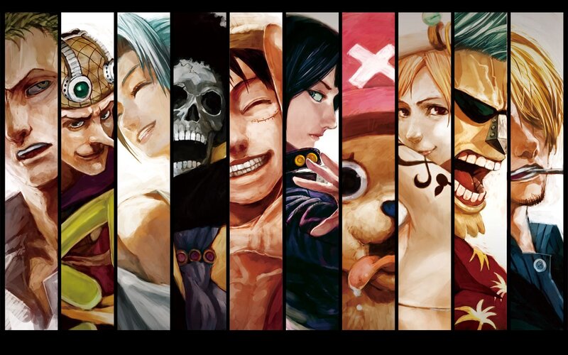 One Piece Characters — Brown