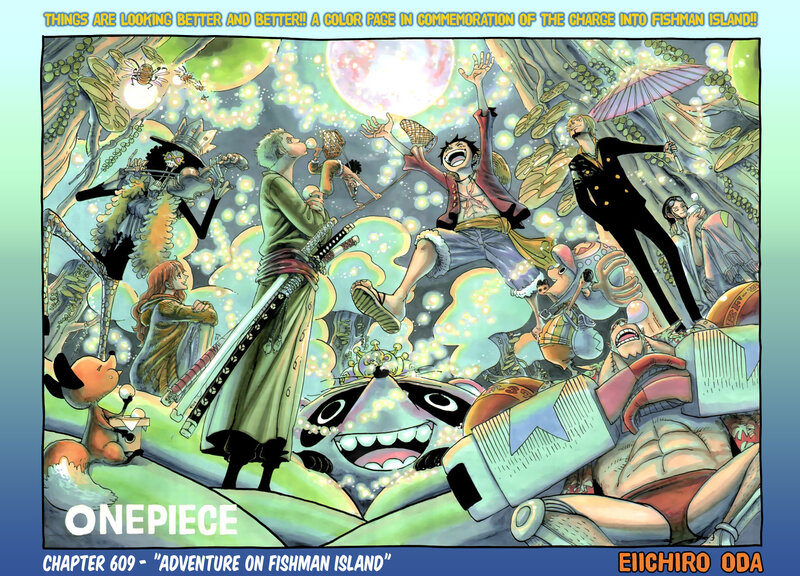 One Piece Characters — Green