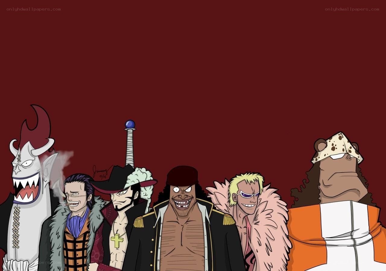 One Piece characters group